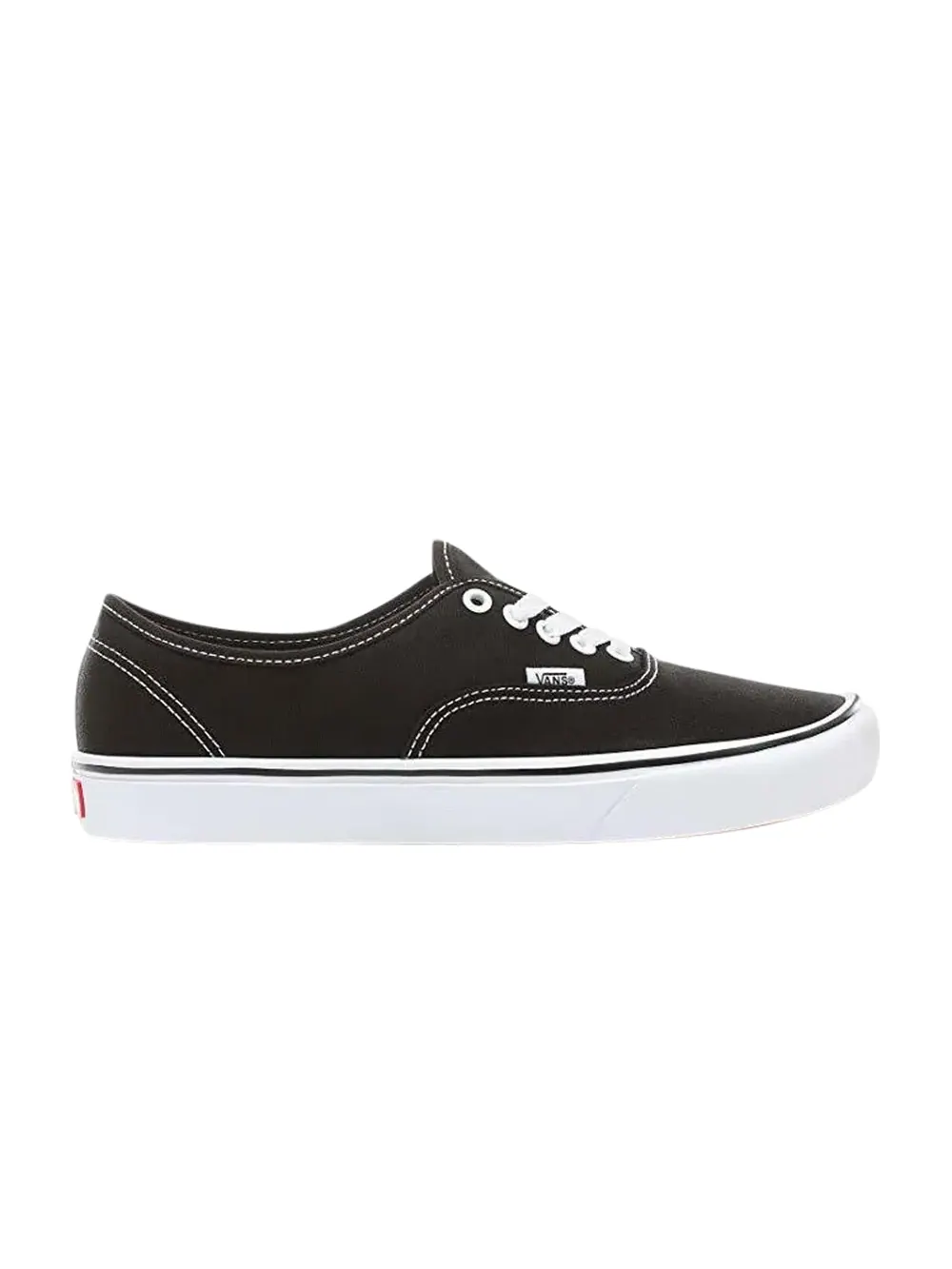 Кроссовки ComfyCush Authentic Vans — изображение 1 из 1, черный/белый