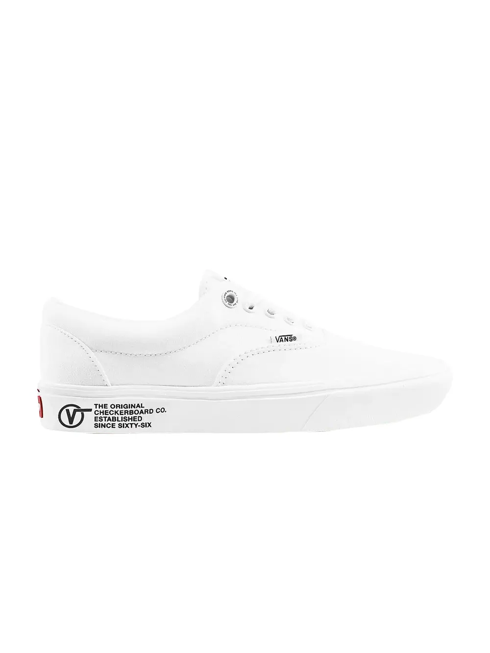 Кроссовки Era ComfyCush Vans — изображение 1 из 1, белый/черный