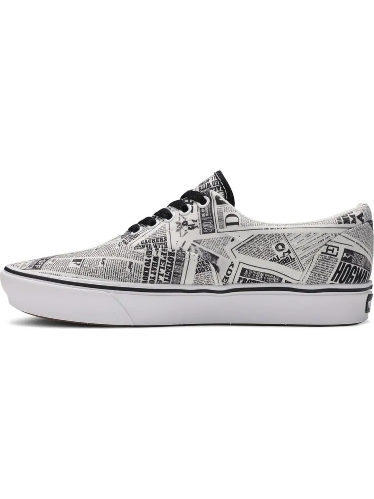Кеды Vans Harry Potter x ComfyCush Era Newspaper — изображение 3 из 8, белый