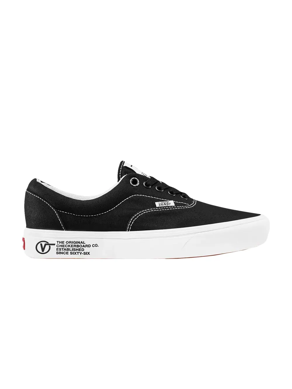 Кроссовки Era ComfyCush Vans — изображение 1 из 1, черный/белый