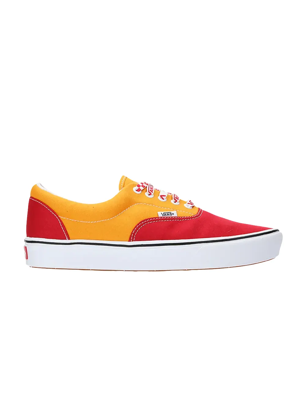 Кроссовки Comfycush Era Vans — изображение 1 из 1, красный/желтый