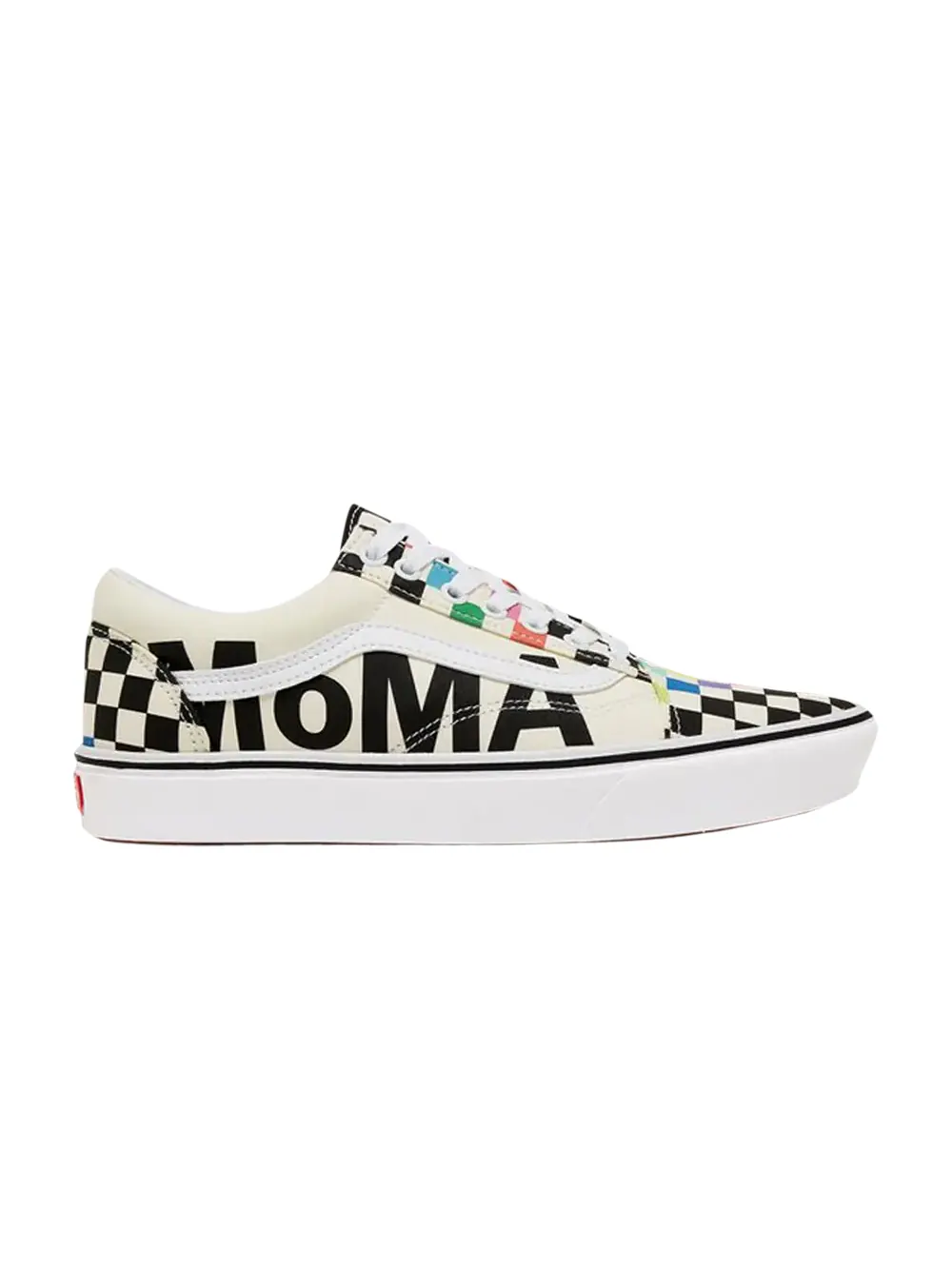 Кроссовки MoMA x Old Skool ComfyCush Vans — изображение 1 из 1, белый/черный/мульти