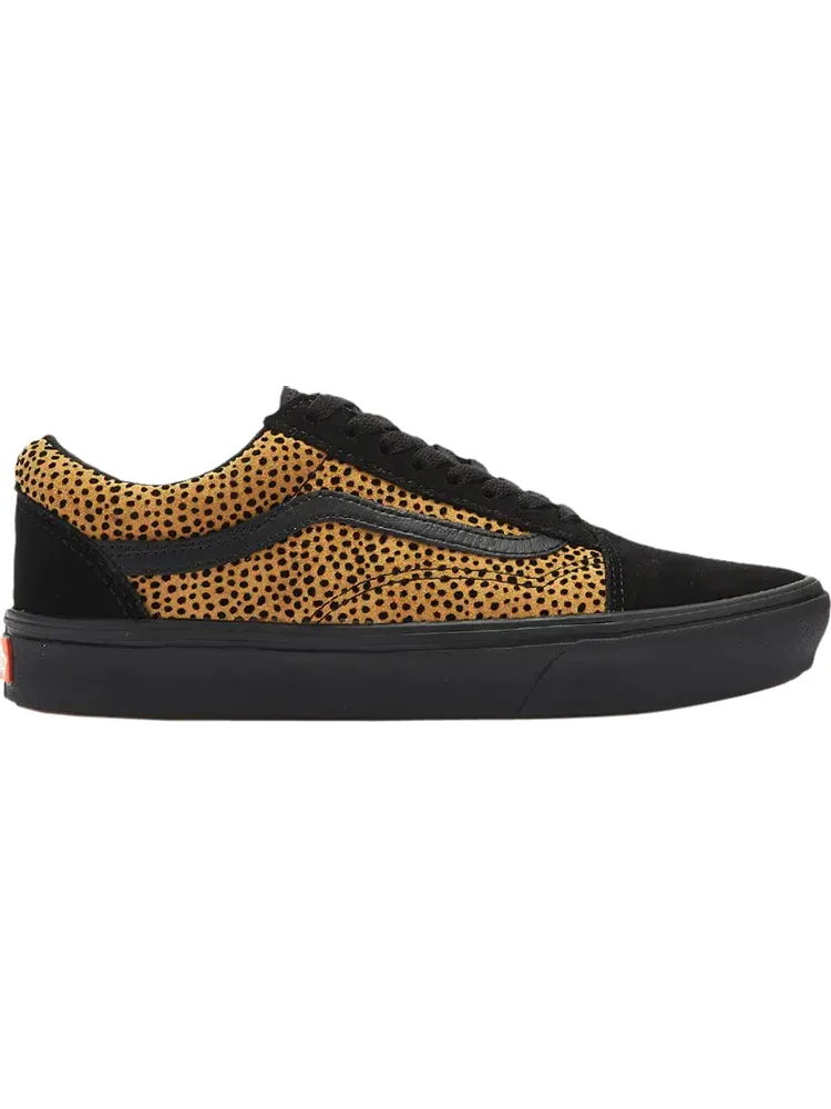 Кеды Vans Old Skool ComfyCush Tiny Cheetah — изображение 1 из 1, черный