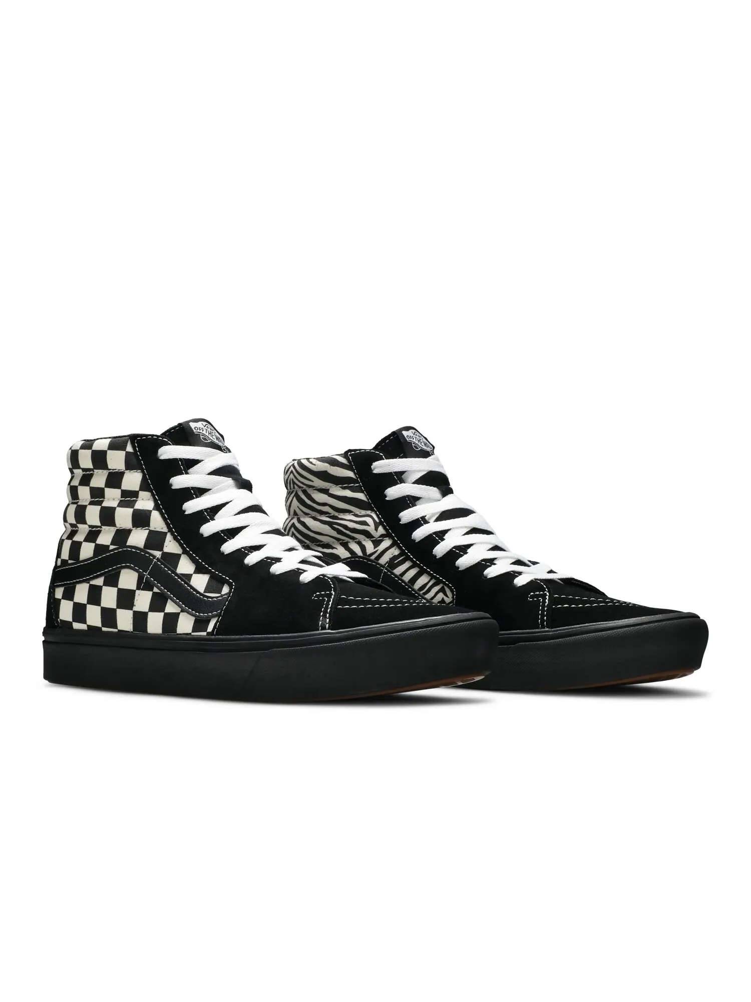 Кроссовки Sk8-Hi ComfyCush Vans — изображение 8 из 8, белый/черный