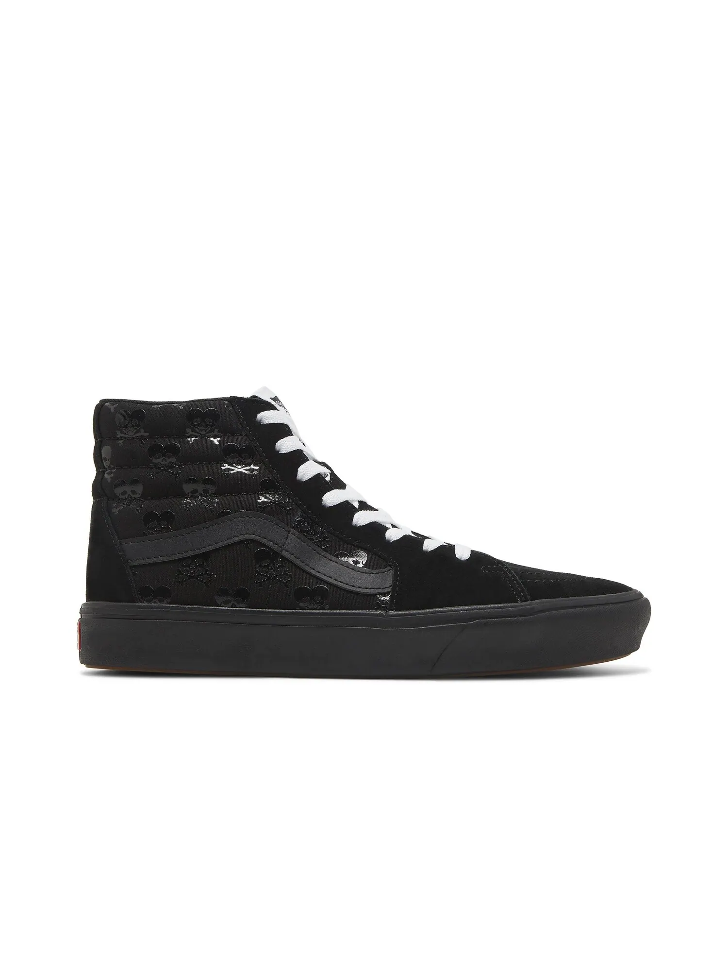 Кроссовки ComfyCush Sk8-Hi Vans — изображение 1 из 8, черный/белый