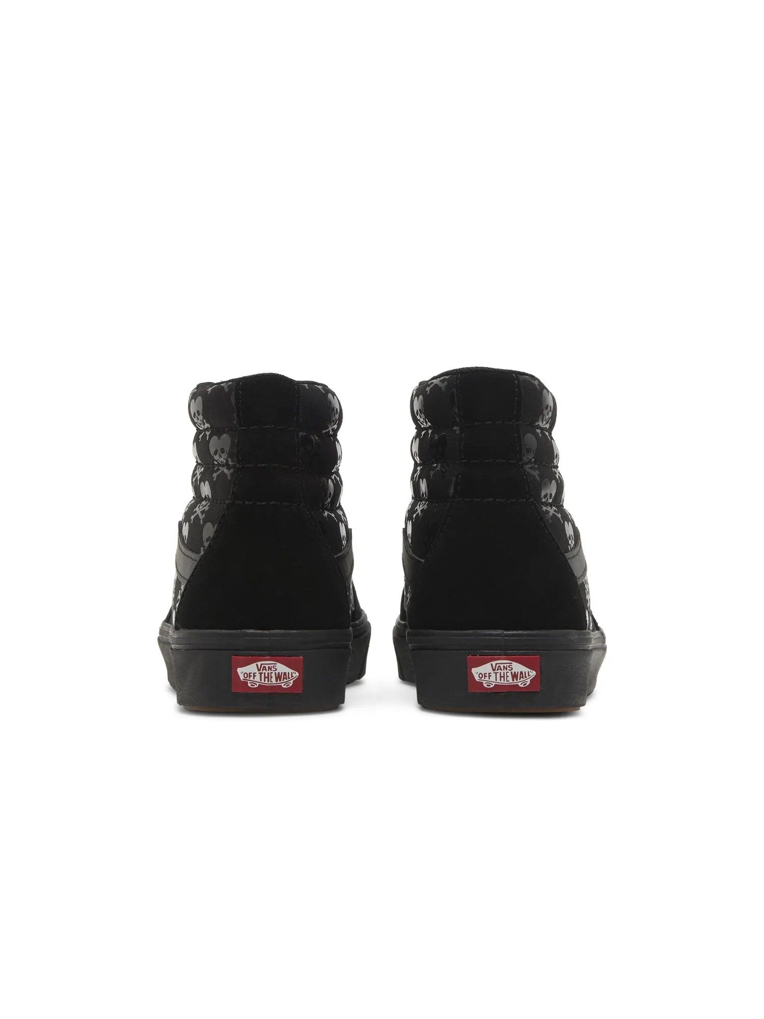 Кроссовки ComfyCush Sk8-Hi Vans — изображение 6 из 8, черный/белый