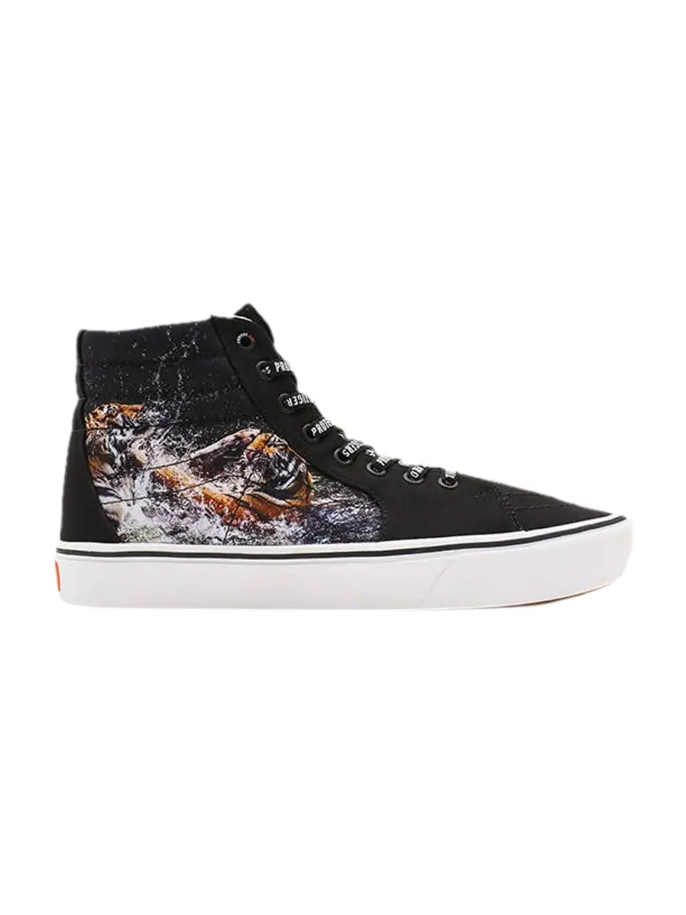 Кроссовки Discovery Channel x ComfyCush Sk8-Hi Vans — изображение 1 из 1, черный
