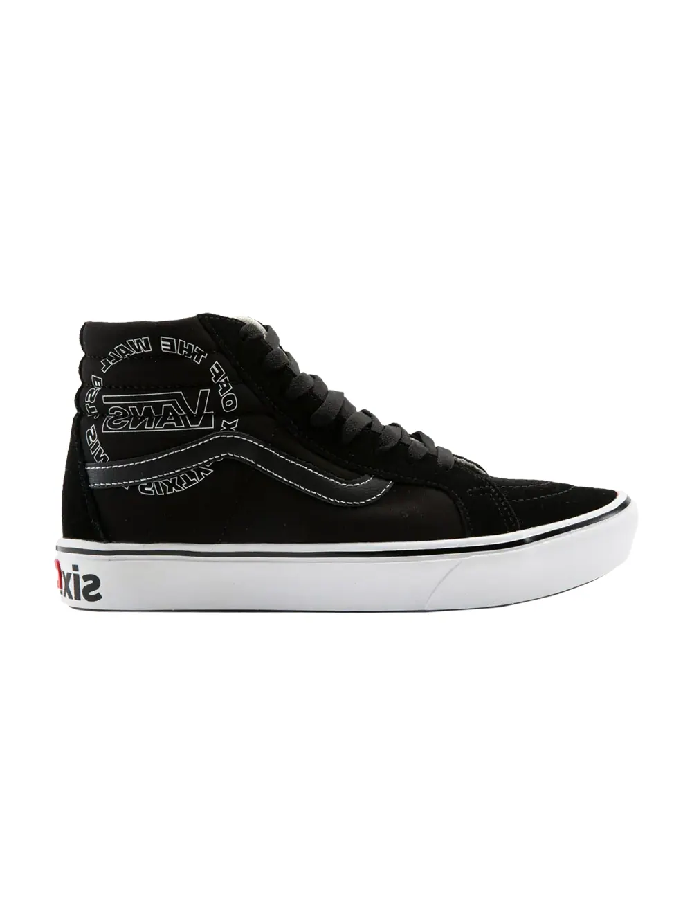Кроссовки ComfyCush Sk8-Hi Reissue Vans — изображение 1 из 1, черный/белый