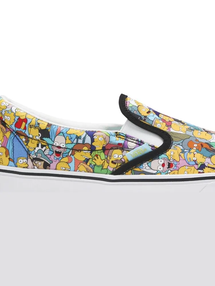 Кеды Vans The Simpsons x ComfyCush Slip-On Springfield — изображение 2 из 8, мульти
