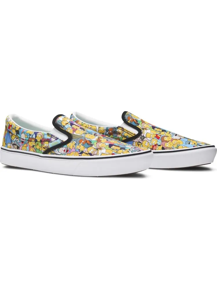 Кеды Vans The Simpsons x ComfyCush Slip-On Springfield — изображение 8 из 8, мульти