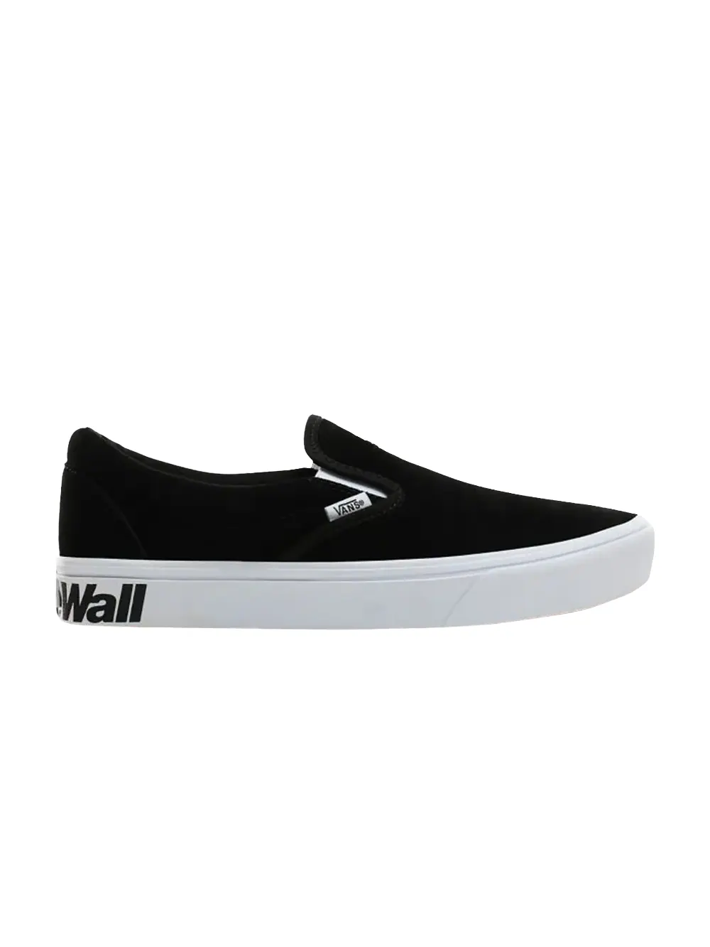 Слипоны ComfyCush Vans — изображение 1 из 1, черный/белый