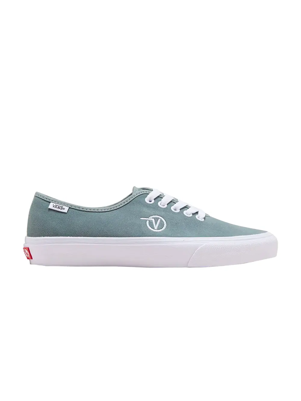Кроссовки Authentic One Piece Suede Vans — изображение 1 из 1, зеленый