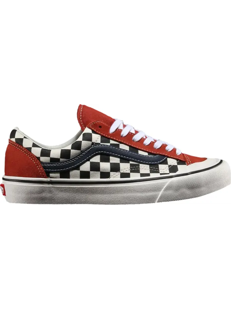 Кеды Vans Style 36 SF Two Tone Salt Wash — изображение 1 из 1, красный