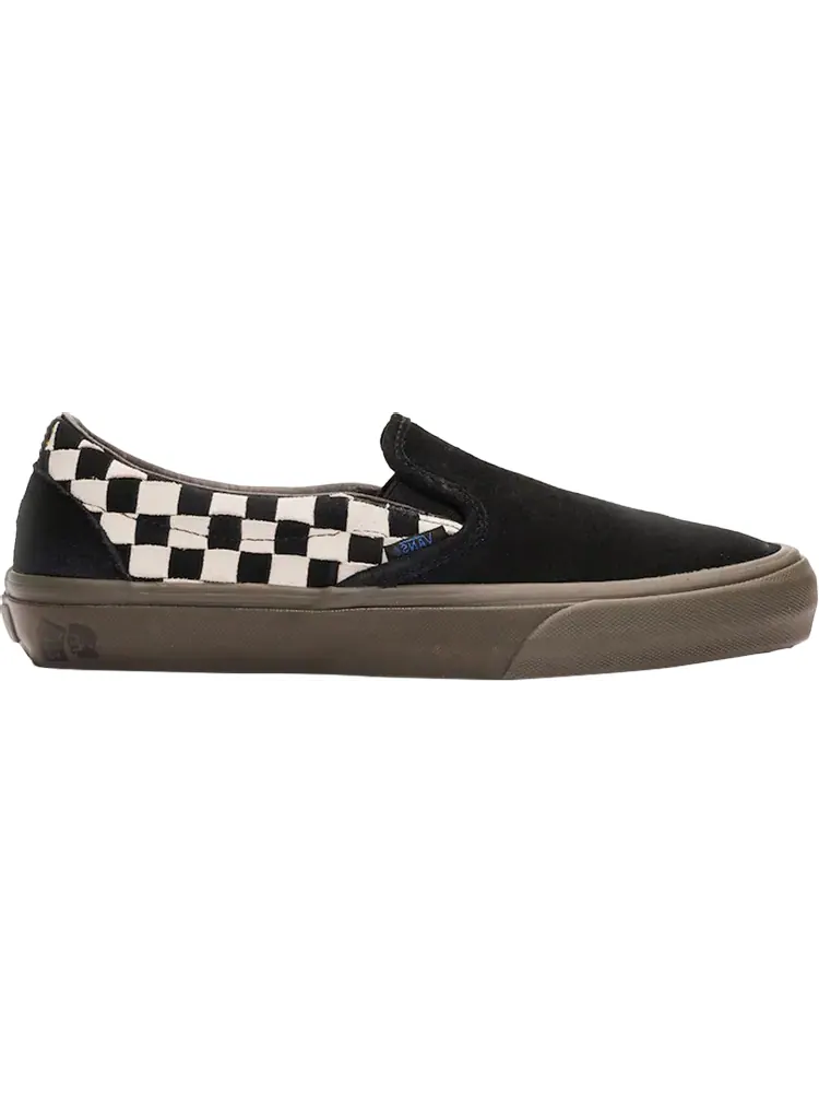 Кеды Vans Taka Hayashi x Slip-On LX Checkerboard — изображение 1 из 1, черный