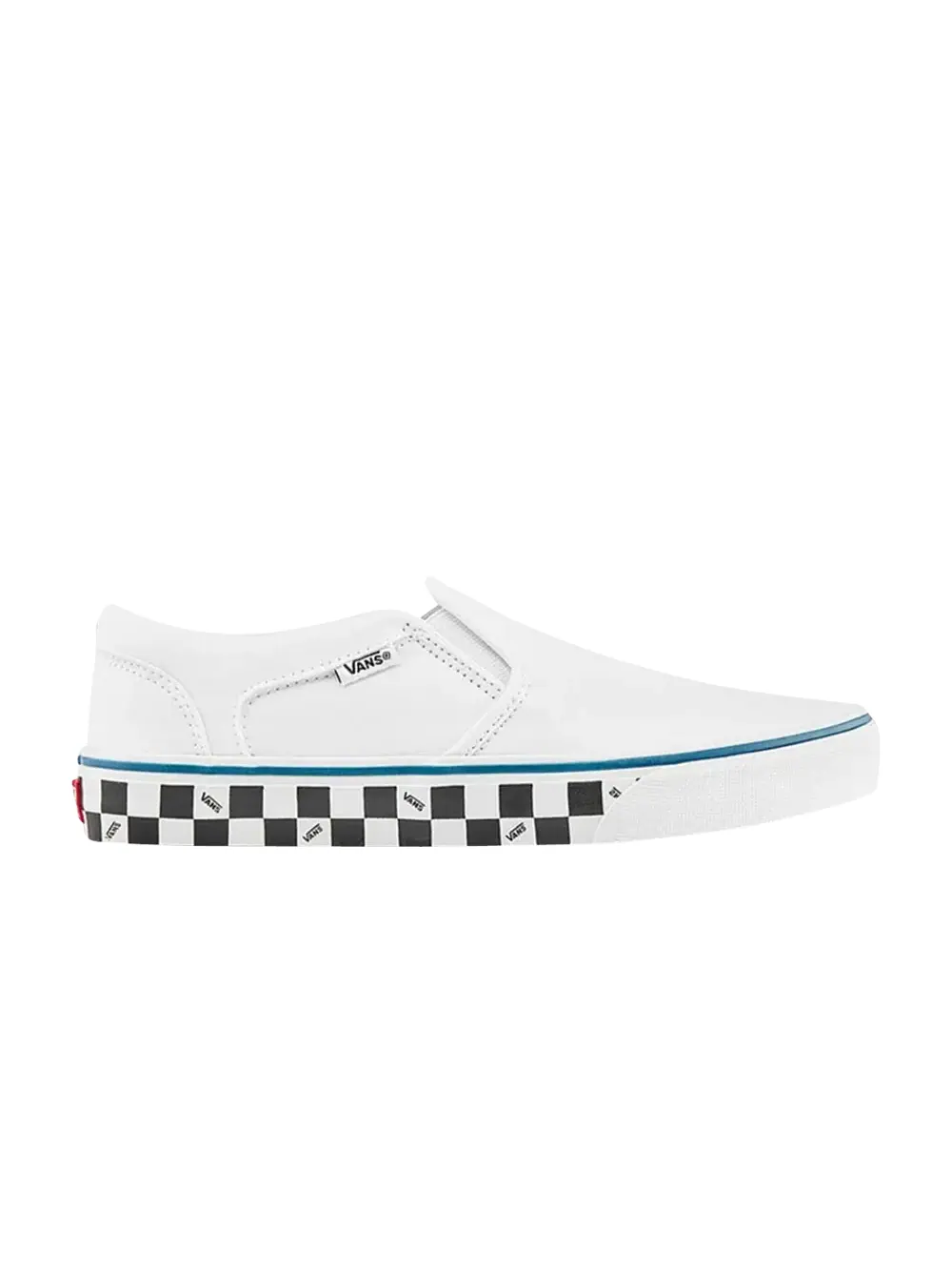 Кроссовки Asher Vans — изображение 1 из 1, белый/белый