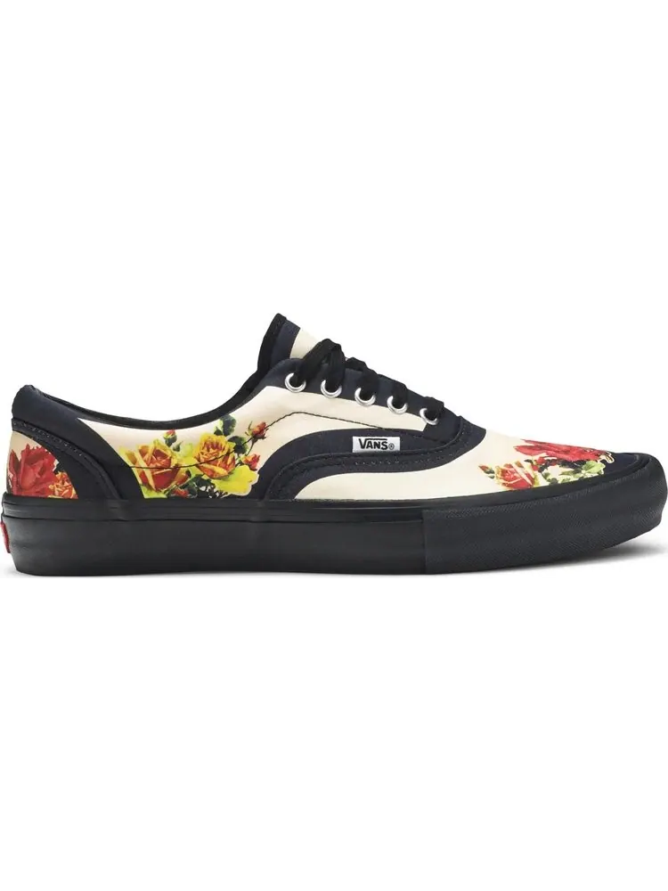 Кеды Vans Supreme x Jean Paul Gaultier x Era Pro Floral — изображение 1 из 8, черный