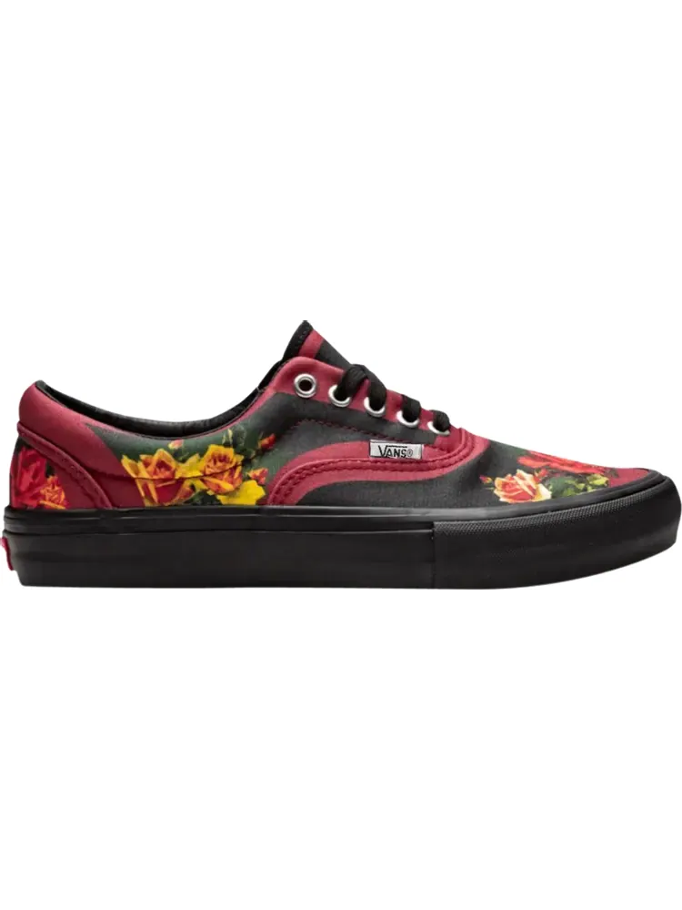 Кеды Vans Supreme x Jean Paul Gaultier x Era Pro Burgundy — изображение 1 из 1, красный