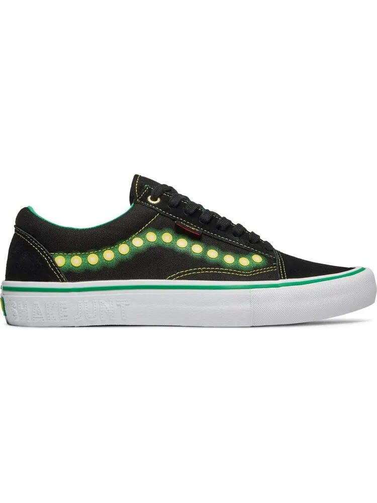 Кеды Vans Shake Junt x Old Skool Pro Black Green — изображение 1 из 8, черный