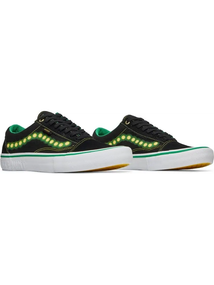Кеды Vans Shake Junt x Old Skool Pro Black Green — изображение 8 из 8, черный