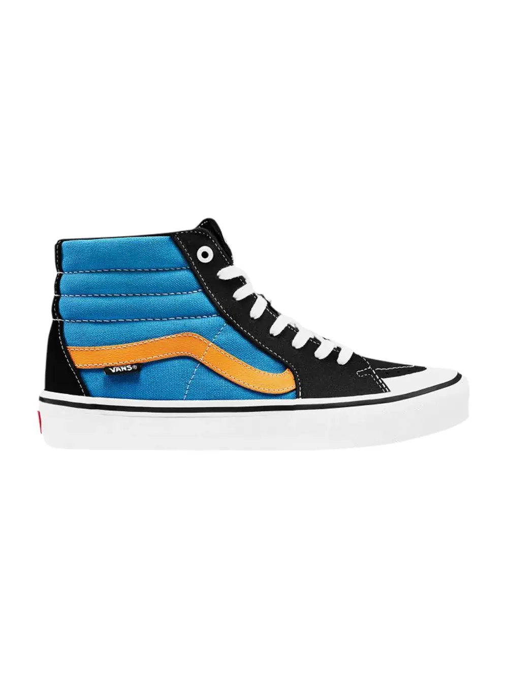 Кроссовки Sk8-Hi Pro Vans — изображение 1 из 1, черный/синий