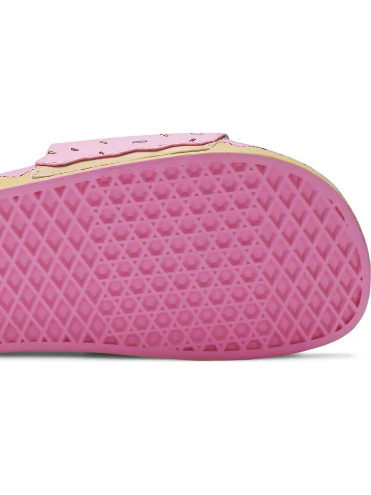 Сандалии Vans The Simpsons x Slide-On Pink Dohnut — изображение 5 из 8, розовый