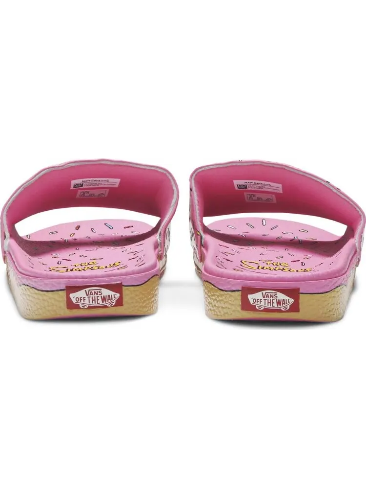 Сандалии Vans The Simpsons x Slide-On Pink Dohnut — изображение 6 из 8, розовый