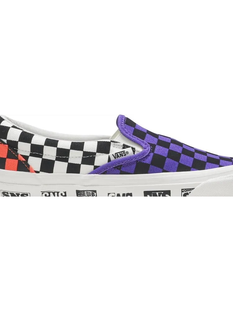 Кеды Vans Sneakersnstuff x Slip-On LX Venice Beach — изображение 2 из 8, фиолетовый