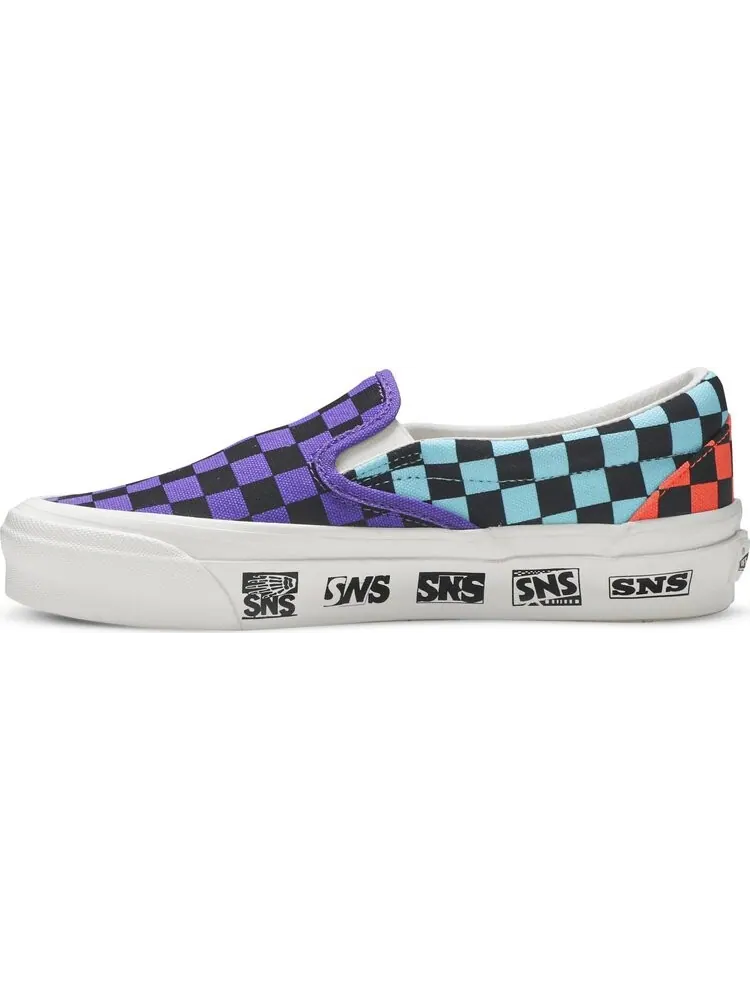 Кеды Vans Sneakersnstuff x Slip-On LX Venice Beach — изображение 3 из 8, фиолетовый