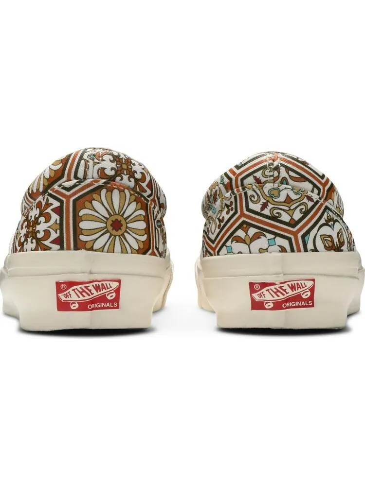 Кеды Vans KITH x Classic Slip-On Brown Moroccan Pattern — изображение 6 из 8, коричневый