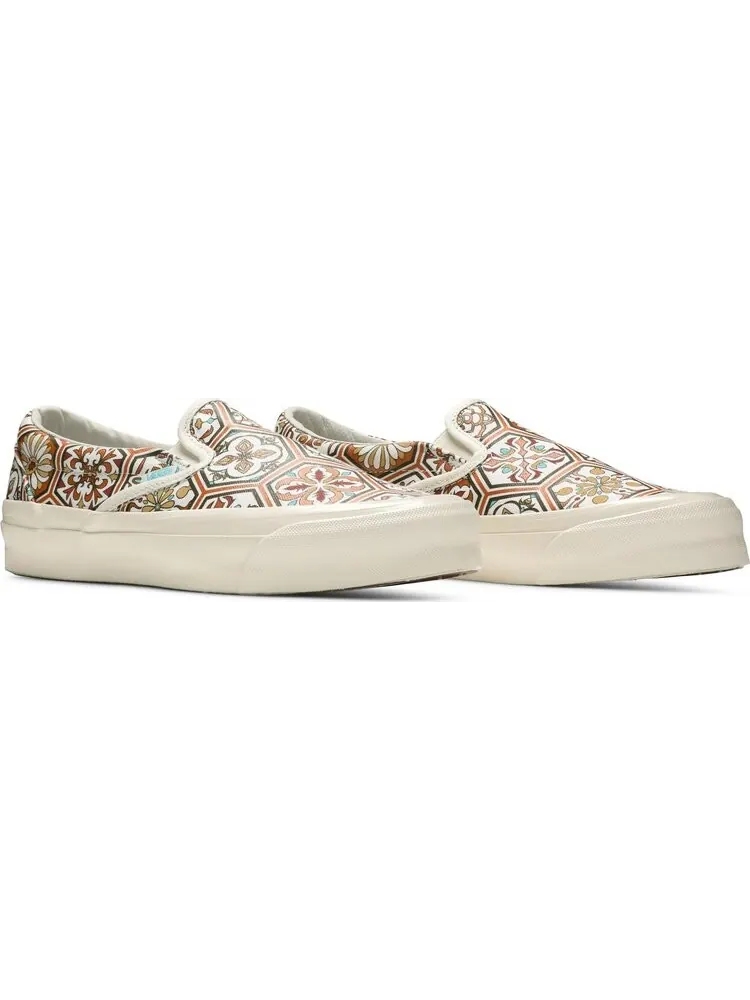 Кеды Vans KITH x Classic Slip-On Brown Moroccan Pattern — изображение 8 из 8, коричневый