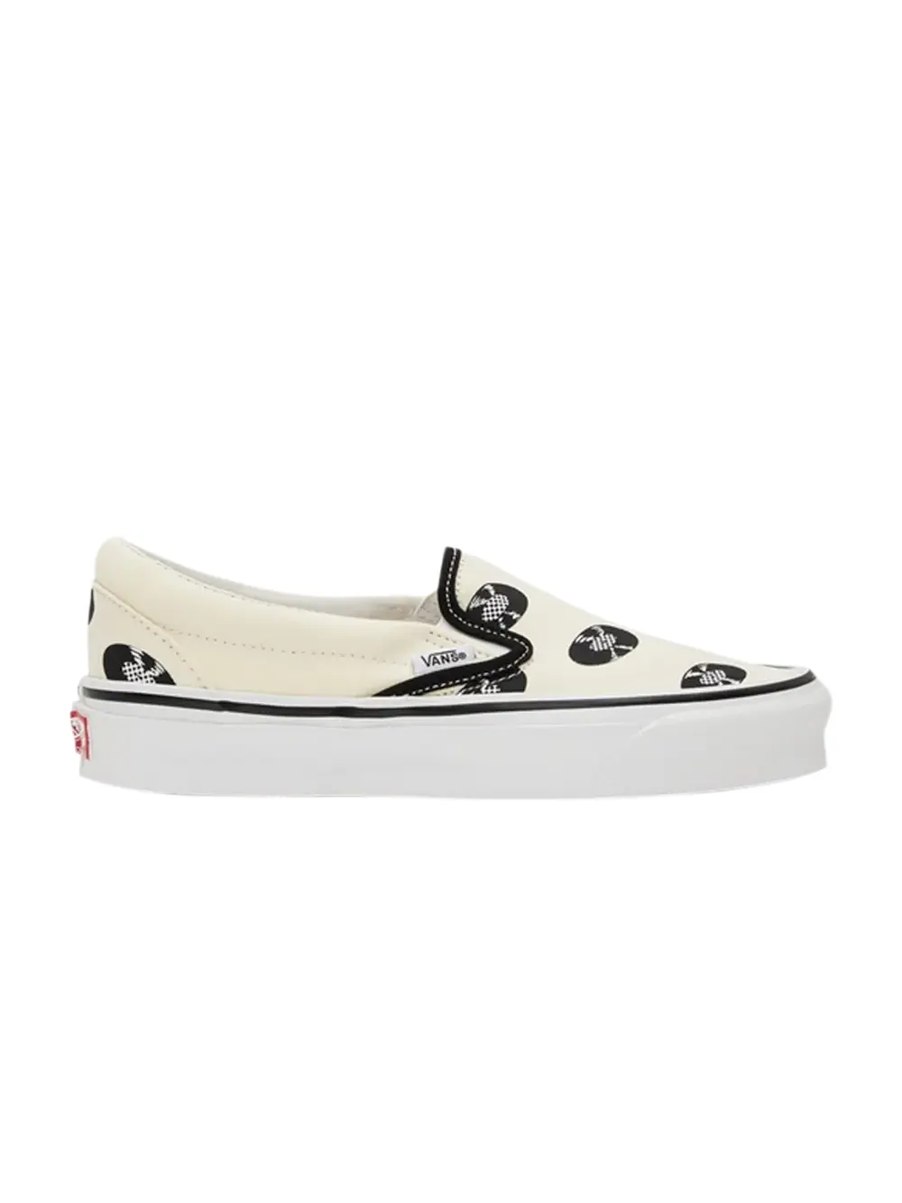 Слипоны Wacko Maria x OG Classic Slip-On LX Vans — изображение 1 из 1, классический белый