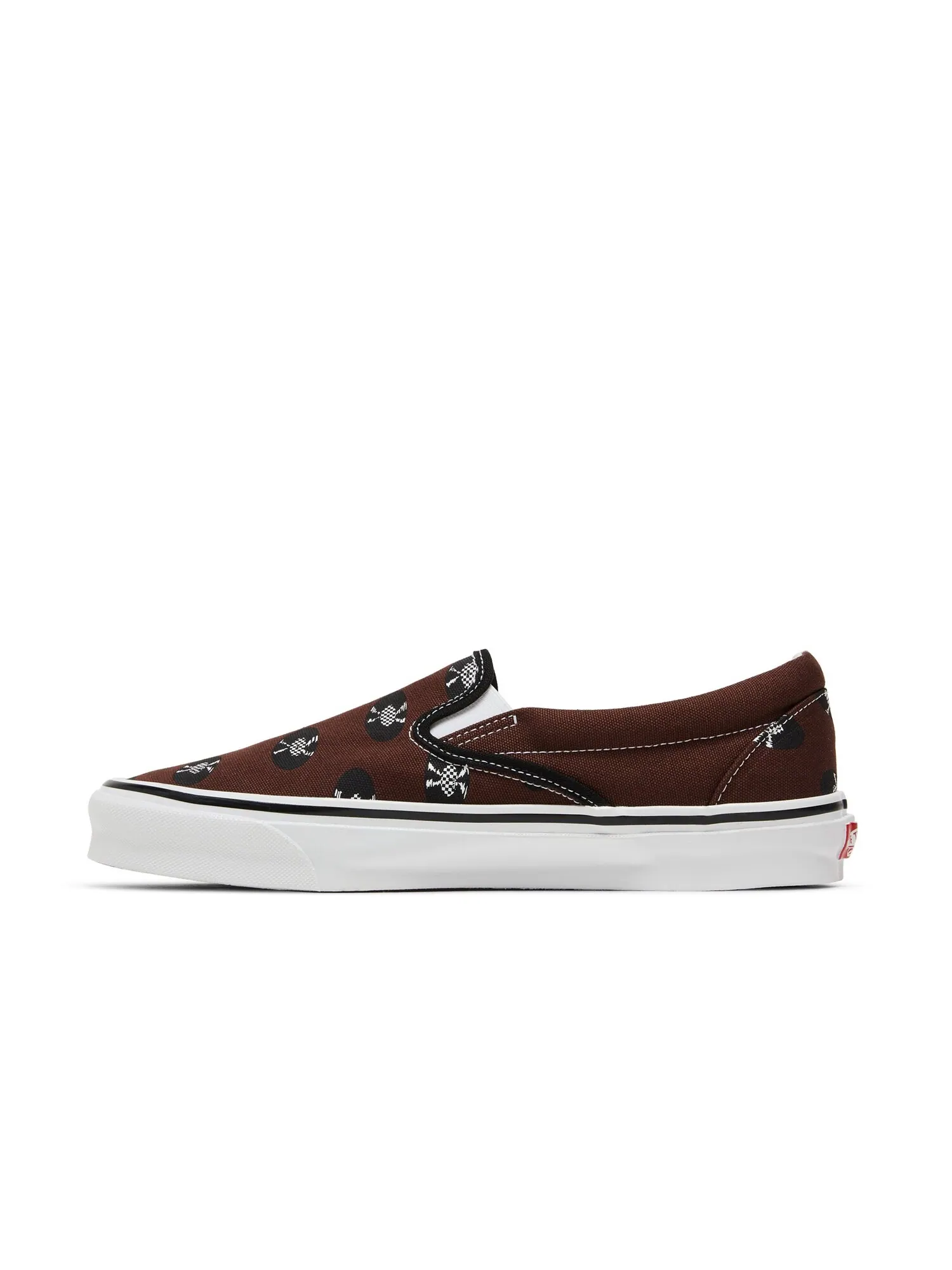 Классические слипоны Wacko Maria x OG Vans — изображение 3 из 8, коричневый