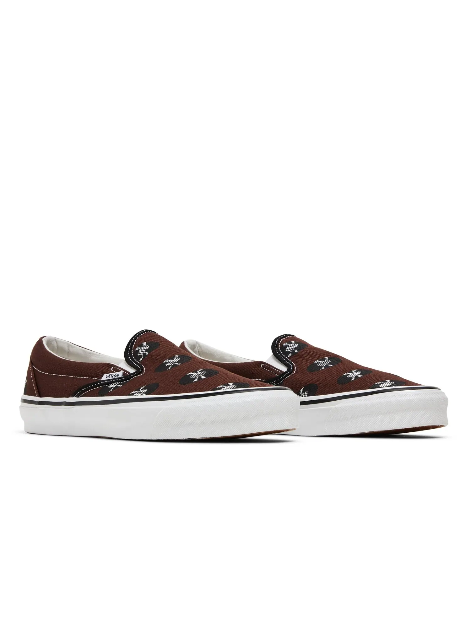 Классические слипоны Wacko Maria x OG Vans — изображение 8 из 8, коричневый