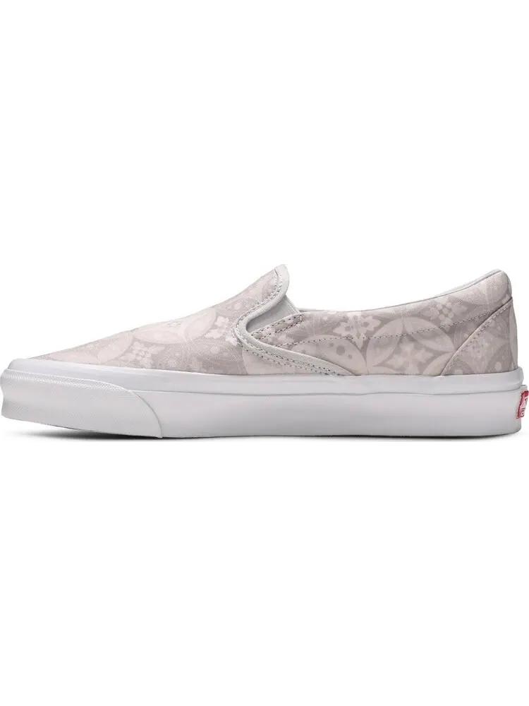 Кеды Vans Kith x Vault OG Classic Slip-On LX Gray Tile — изображение 3 из 8, серый