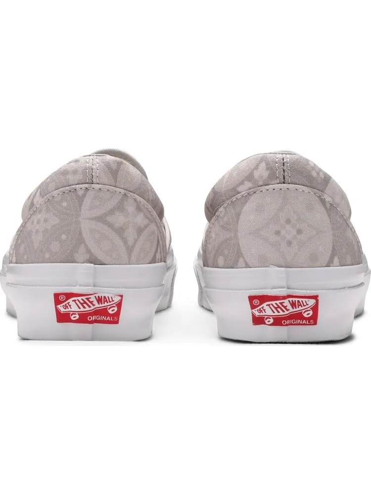 Кеды Vans Kith x Vault OG Classic Slip-On LX Gray Tile — изображение 6 из 8, серый