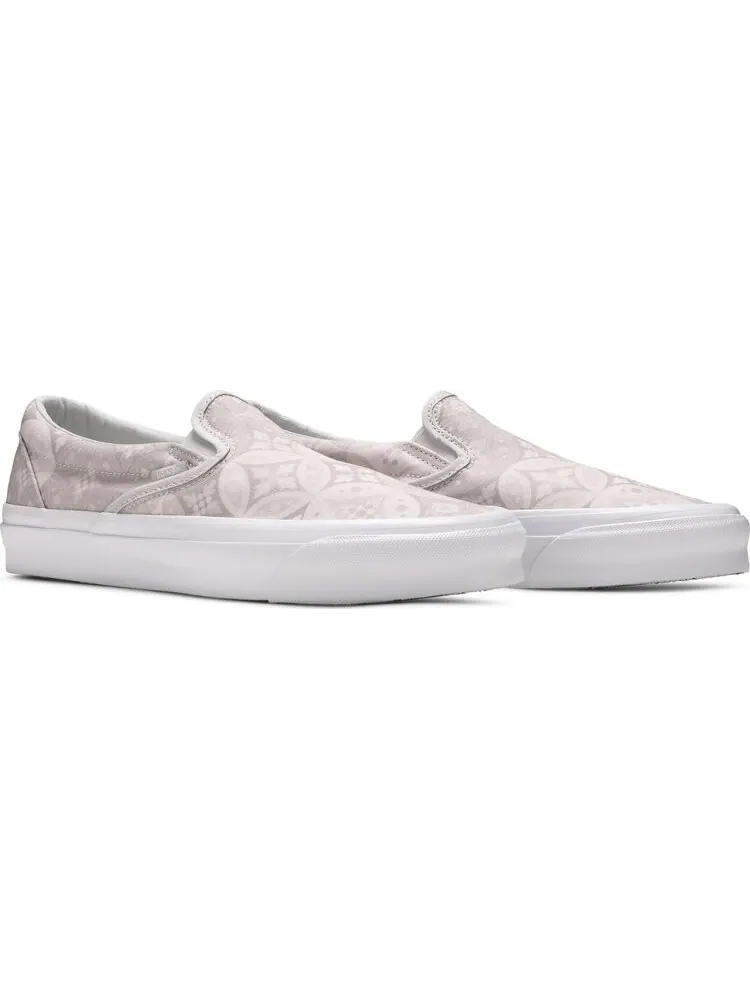 Кеды Vans Kith x Vault OG Classic Slip-On LX Gray Tile — изображение 8 из 8, серый