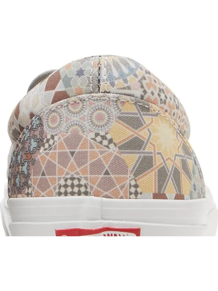 Кеды Vans Kith x Vault OG Classic Slip-On LX Multi Tile — изображение 7 из 8, бежевый
