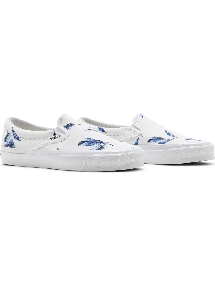 Кеды Vans Kith x Vault OG Classic Slip-On LX Feathers — изображение 8 из 8, белый