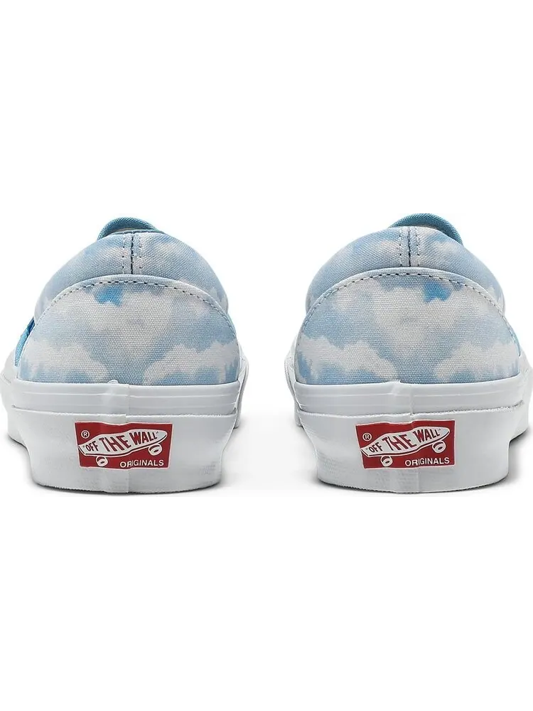 Кеды Vans Kith x Vault OG Classic Slip-On LX Clouds — изображение 6 из 8, белый