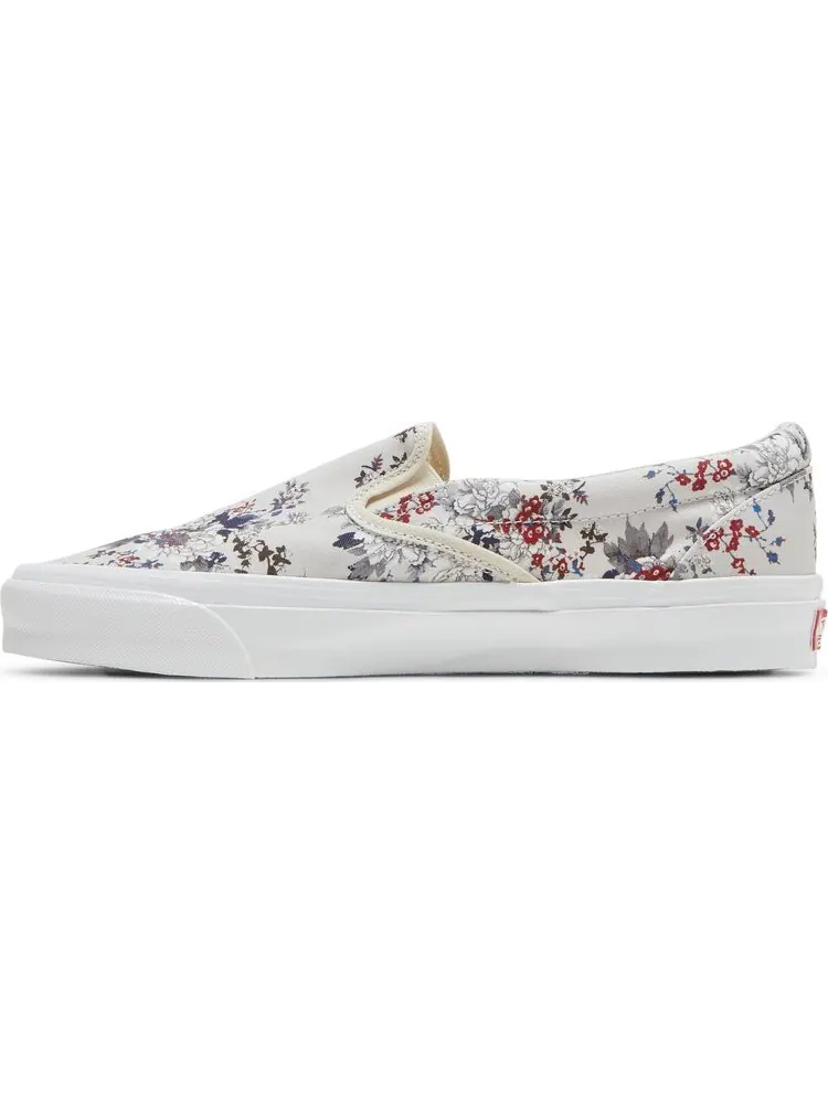 Кеды Vans Kith x Vault OG Classic Slip-On LX Floral — изображение 3 из 8, бежевый