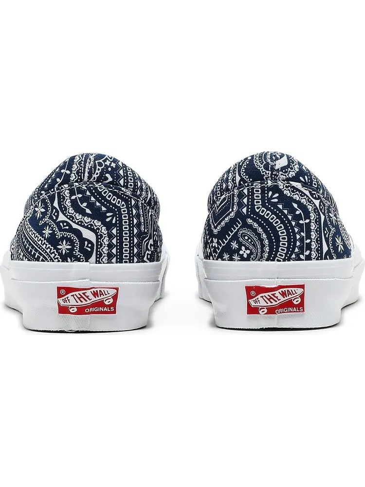 Кеды Vans Kith x Vault OG Classic Slip-On LX Paisley — изображение 6 из 8, синий