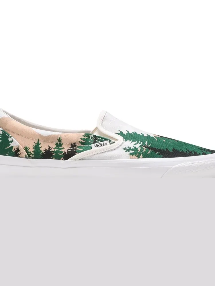 Кеды Vans Kith x Vault OG Classic Slip-On LX Treescape — изображение 2 из 8, зеленый