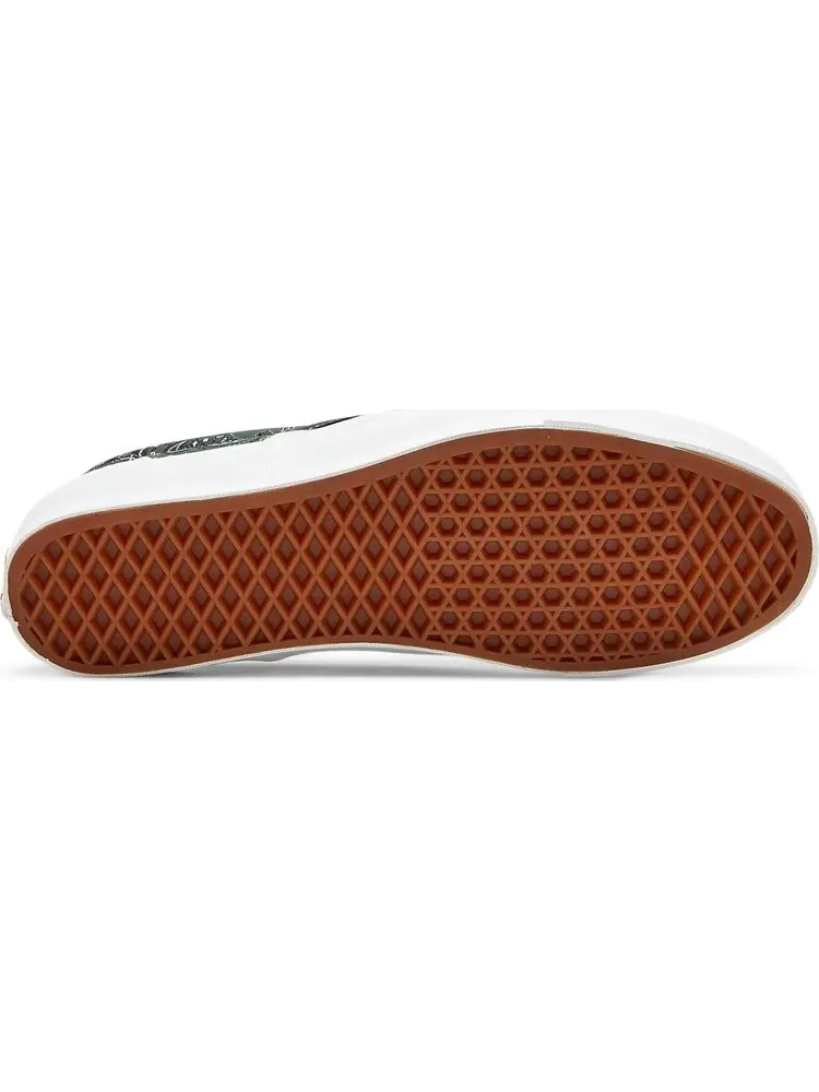 Кеды Vans Kith x Vault OG Classic Slip-On LX Bandana - Scarab — изображение 4 из 8, зеленый