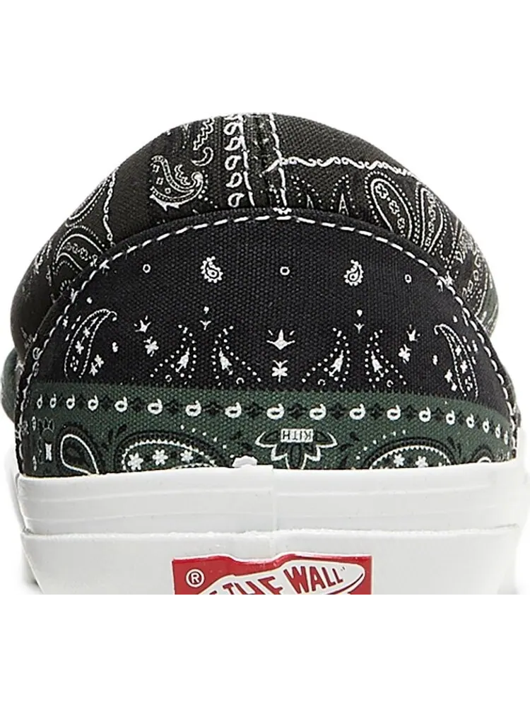 Кеды Vans Kith x Vault OG Classic Slip-On LX Bandana - Scarab — изображение 7 из 8, зеленый