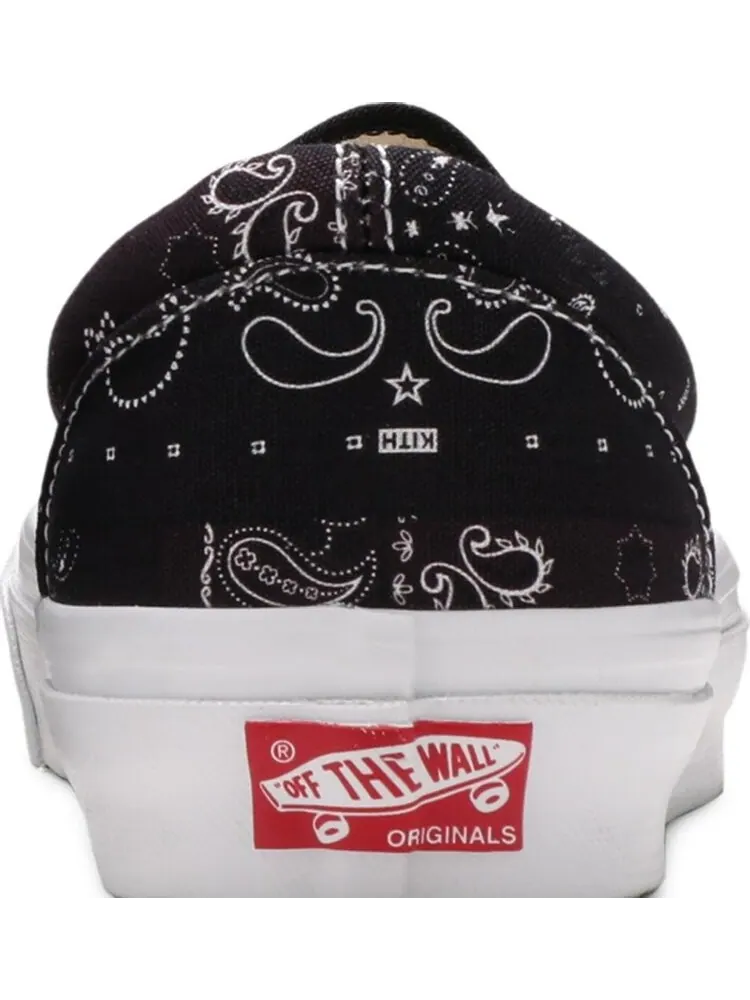 Кеды Vans Kith x Vault OG Classic Slip-On LX Bandana - Moonless Night — изображение 7 из 8, фиолетовый