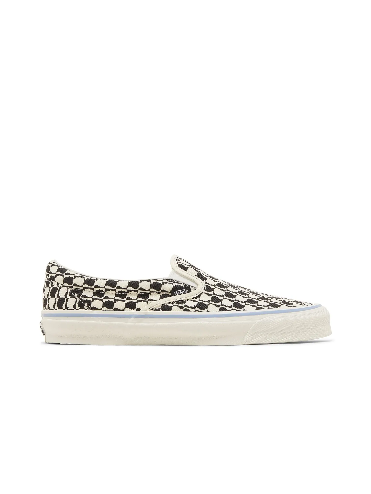 Классические слипоны Brain Dead x OG LX Vans — изображение 1 из 8, черный/белый