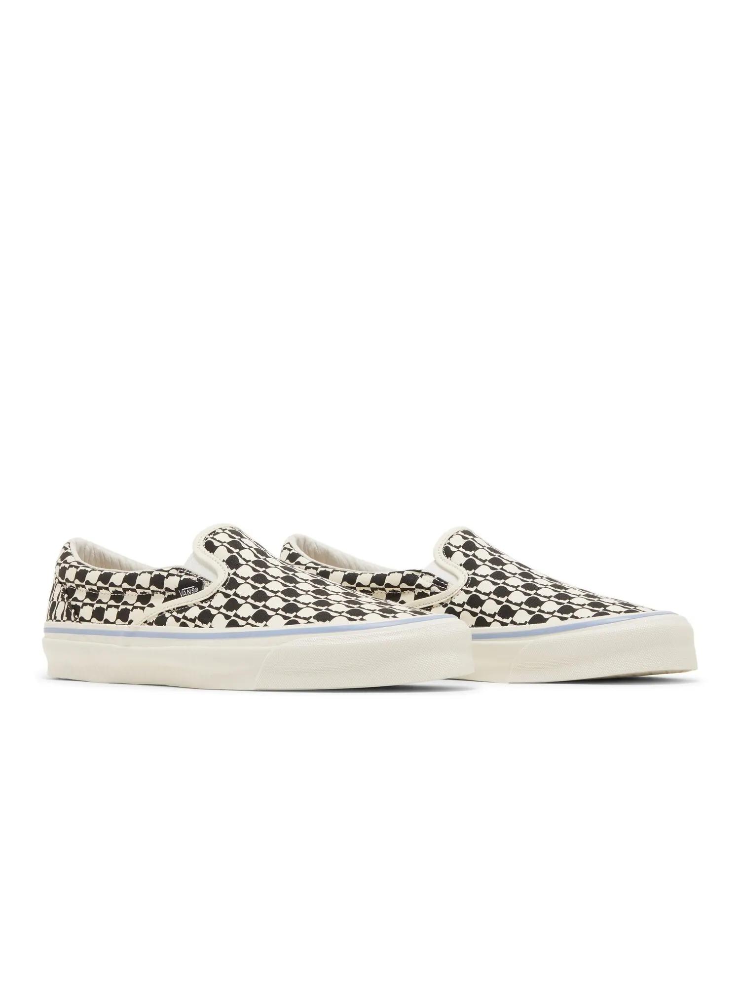 Классические слипоны Brain Dead x OG LX Vans — изображение 8 из 8, черный/белый