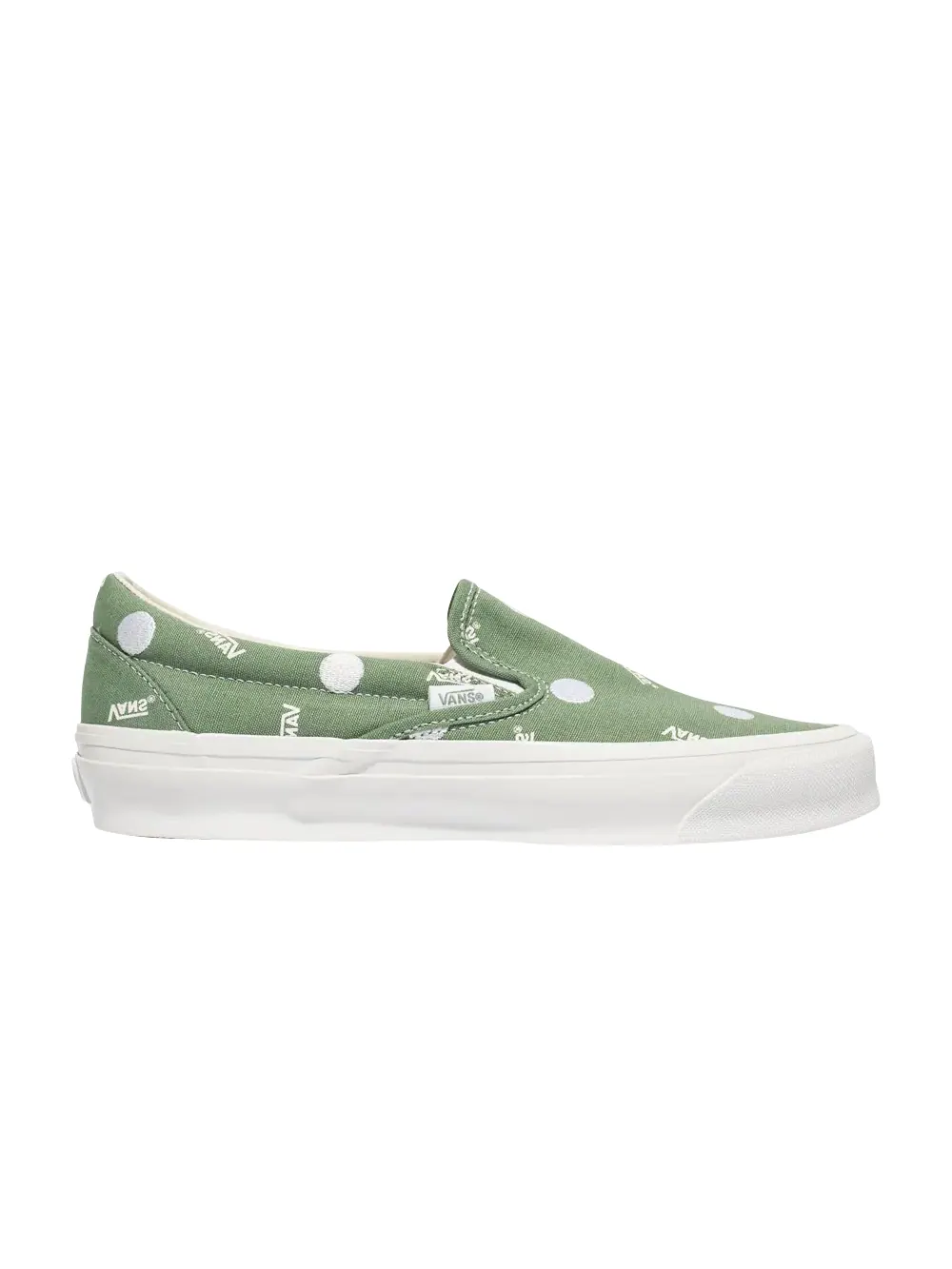 Классические слипоны OG LX Vans — изображение 1 из 1, зеленый