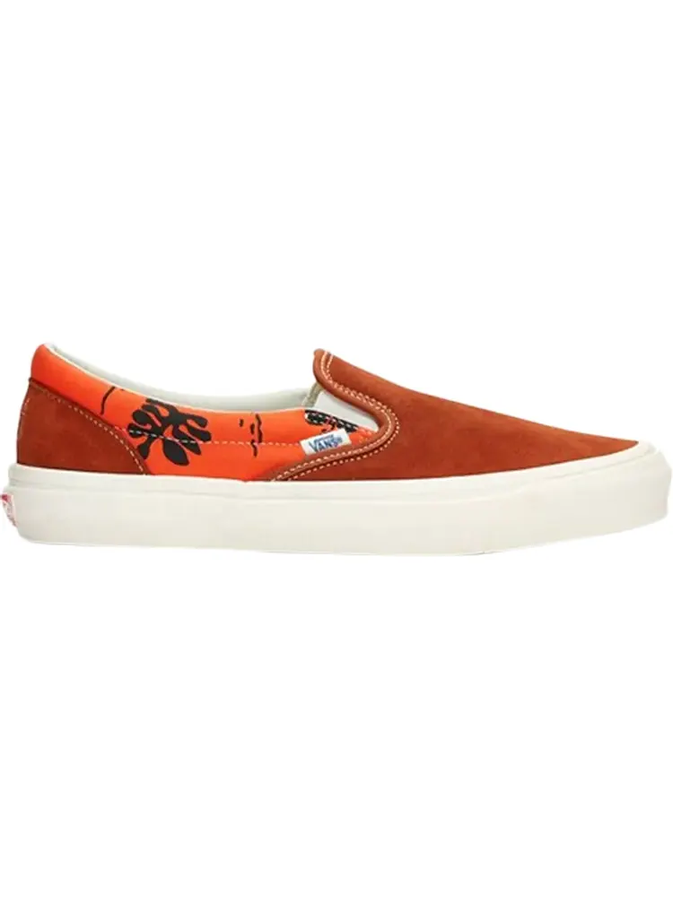 Кеды Vans Modernica x OG Classic Slip-On LX Hawaiian — изображение 1 из 1, коричневый