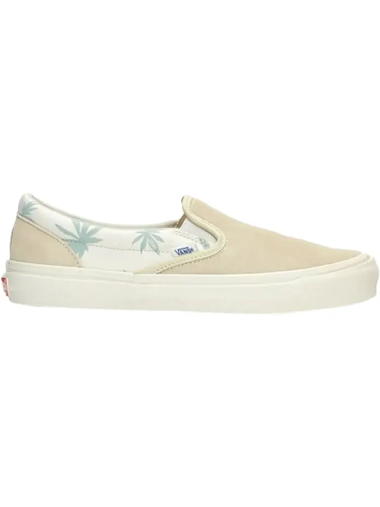 Кеды Vans Modernica x OG Classic Slip-On LX Palm Leaf — изображение 1 из 1, белый